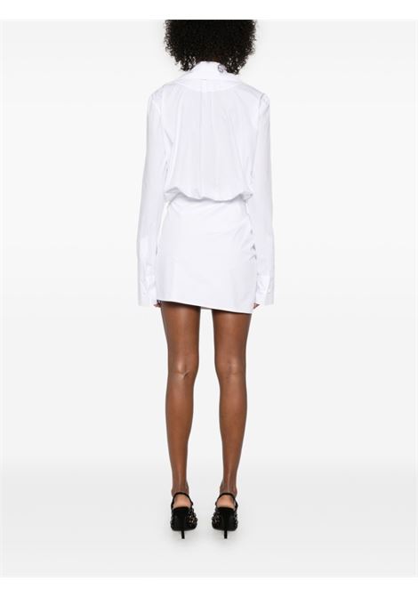 White cotton shirt dress The attico - women THE ATTICO | 250WCA00394CCC052AA001